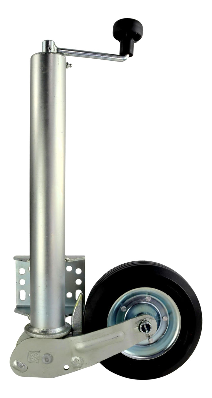 trailer parts4u Winterhoff Automatik Stützrad mit Universalflansch 250 kg 60mm f. PKW Anhänger