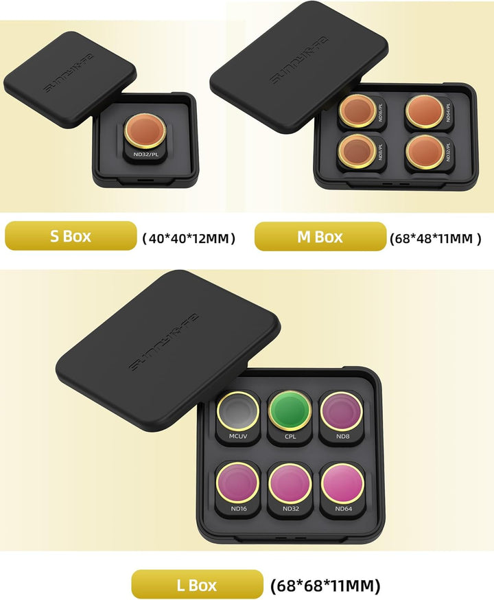 Objektivfilter für DJI Mini 4 Pro Polarisationsfilter verstellbar CPL, CPL