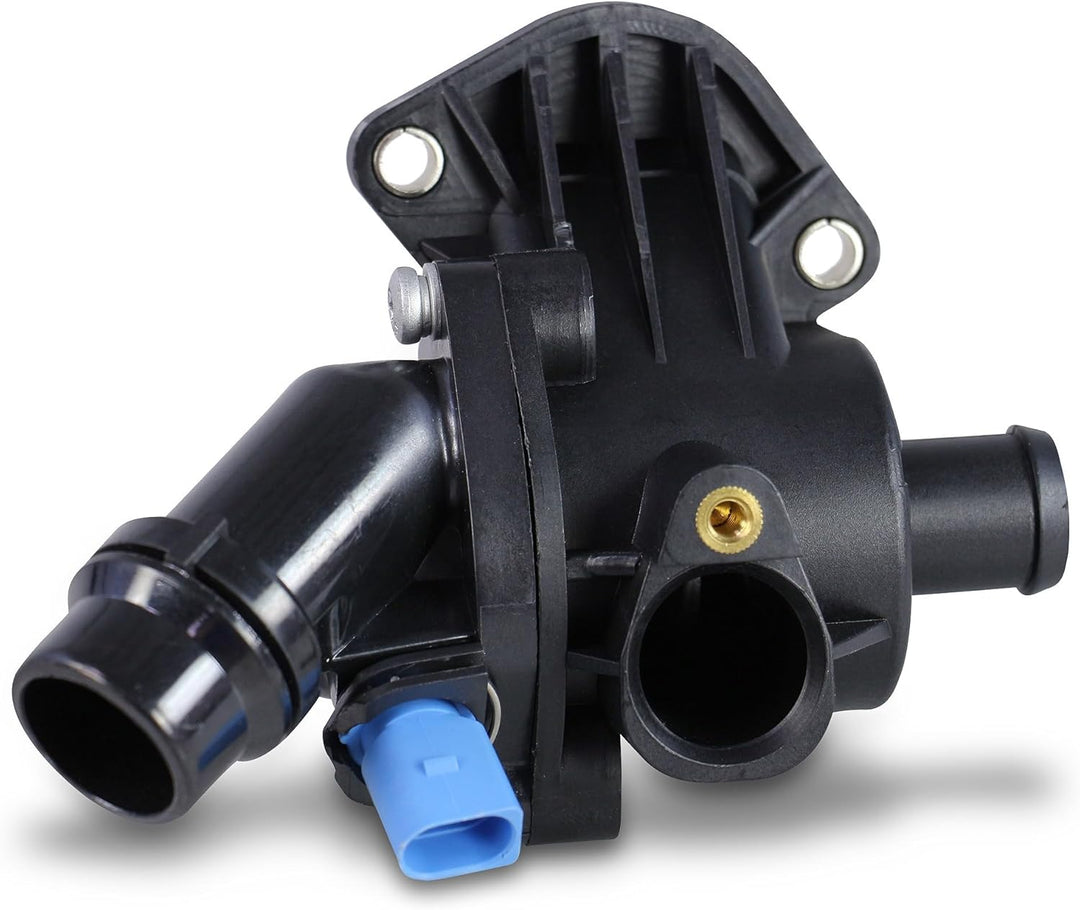 febi bilstein 100313 Thermostat mit Gehäuse, Dichtung und Temperaturschalter , 1 Stück