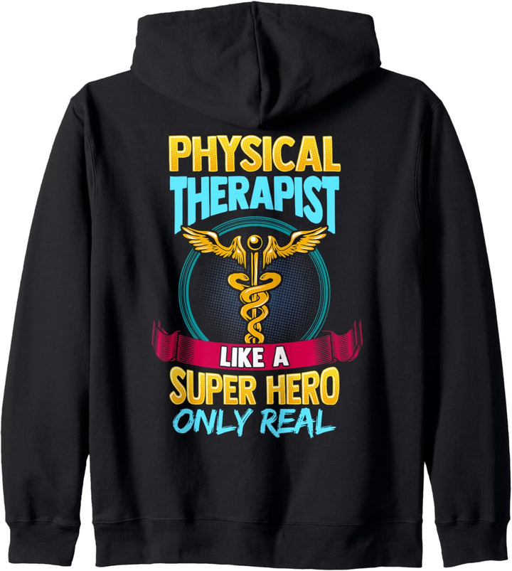 Lustige Physiotherapie Kapuzenjacke