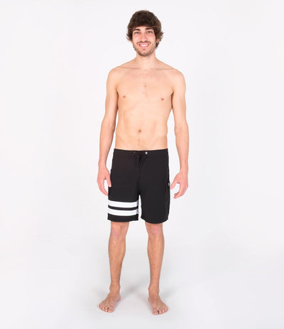 Hurley Herren Block Party 18' Board-Shorts 40 Schwarz, 40 Schwarz
