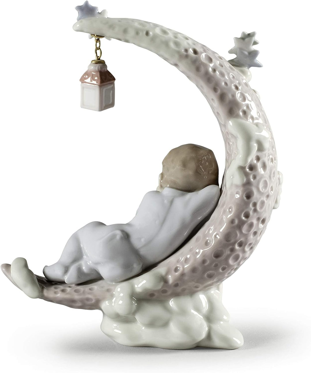 LLADRÓ Jungen-Figur Himmlische Träume. Baby. Porzellan.