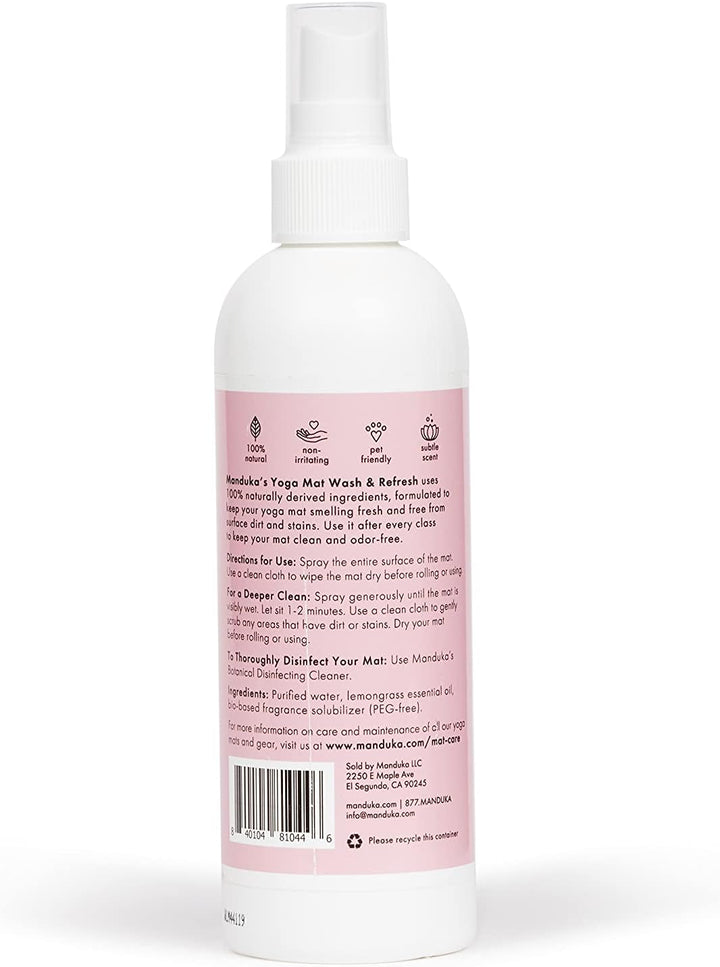 Manduka Yogamatte waschen und auffrischen - 100% natürliches ätherisches Öl Yogamatte Reinigungsspra