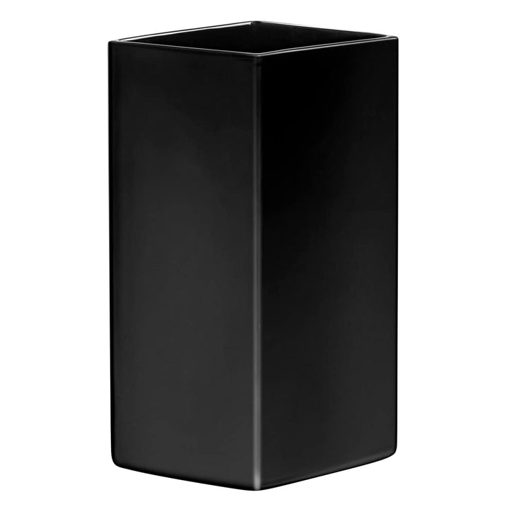 Iittala 1051704 Ruutu Vase, Keramik, schwarz Schwarz 315 mm Keramik, Schwarz 315 mm Keramik