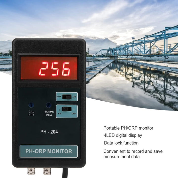 Digitaler PH-Monitor ORP-Temperatur-PH-ORP-Messgerät ORP-Temperatur-Monitor-Controller-kontinuierlic