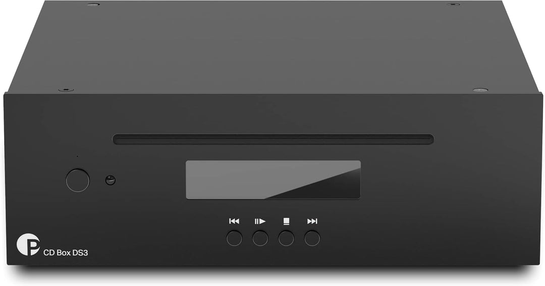 Pro-Ject CD Box DS3, High End CD Player mit True Red Book Wiedergabe und Analog-und Digitalausgängen