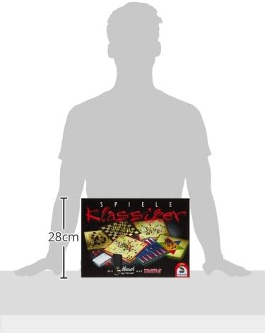 Schmidt Spiele 49120 Spiele Klassiker, Spielesammlung, 2 bis 6 Spieler, Spiele Klassiker