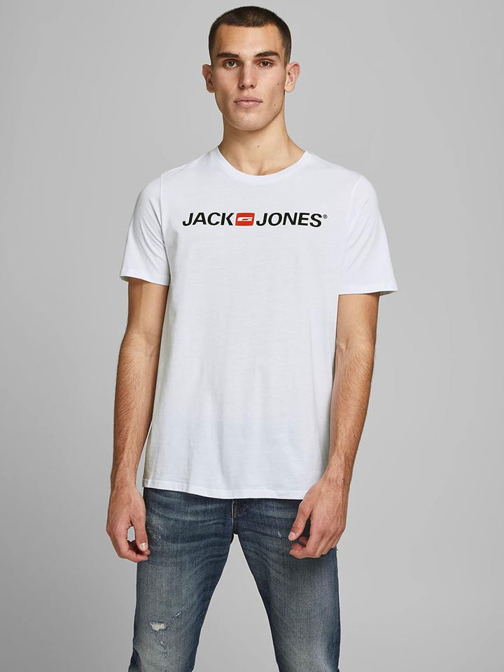 JACK & JONES Herren T-Shirt (3er Pack) S - White / White / White, S - White / White / White