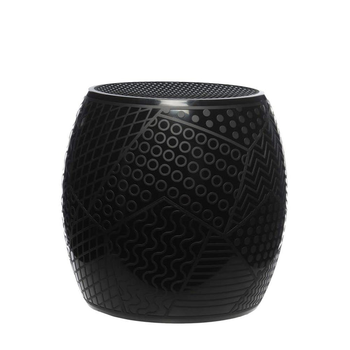 Kartell Roy Hocker, schwarz Ã˜ 45cm 45x43cm, Schwarz