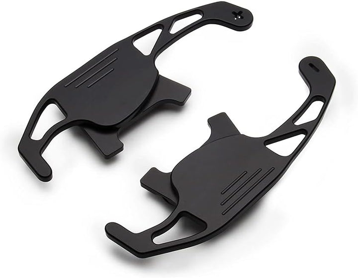 HIBEYO 2 Stücke Lenkrad Schaltwippen Verlängerung Paddles Lenkrad für VW GOLF GTI R R-line GTD GTE M
