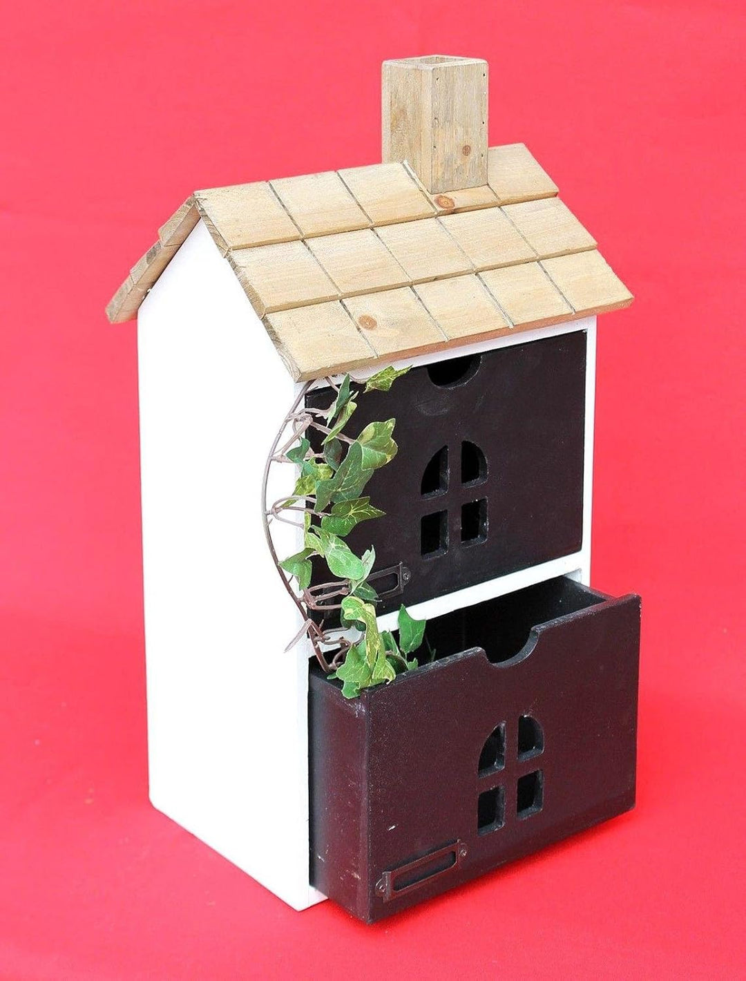 DanDiBo Schreibtisch Organizer Holz Aufbewahrungsbox 14B407 Minikommode mit Schubladen Schubladenbox