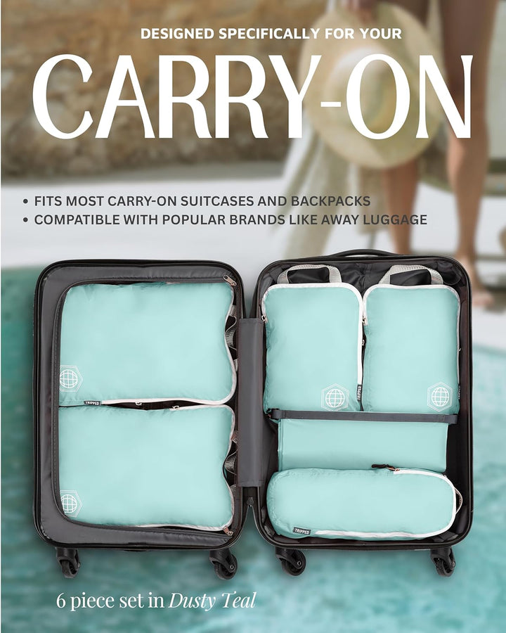Kompressions-Verpackungswürfel für Reisen – Gepäck- und Rucksack-Organizer, Verpackungswürfel für Kl