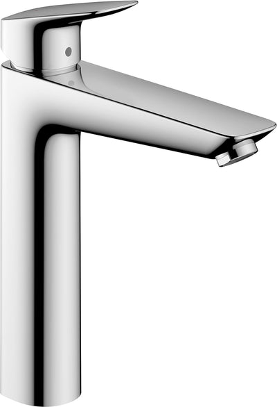 hansgrohe Wasserhahn Logis (Armatur mit Auslauf Höhe 190mm, ohne Ablaufgarnitur) Chrom Chrom Auslauf