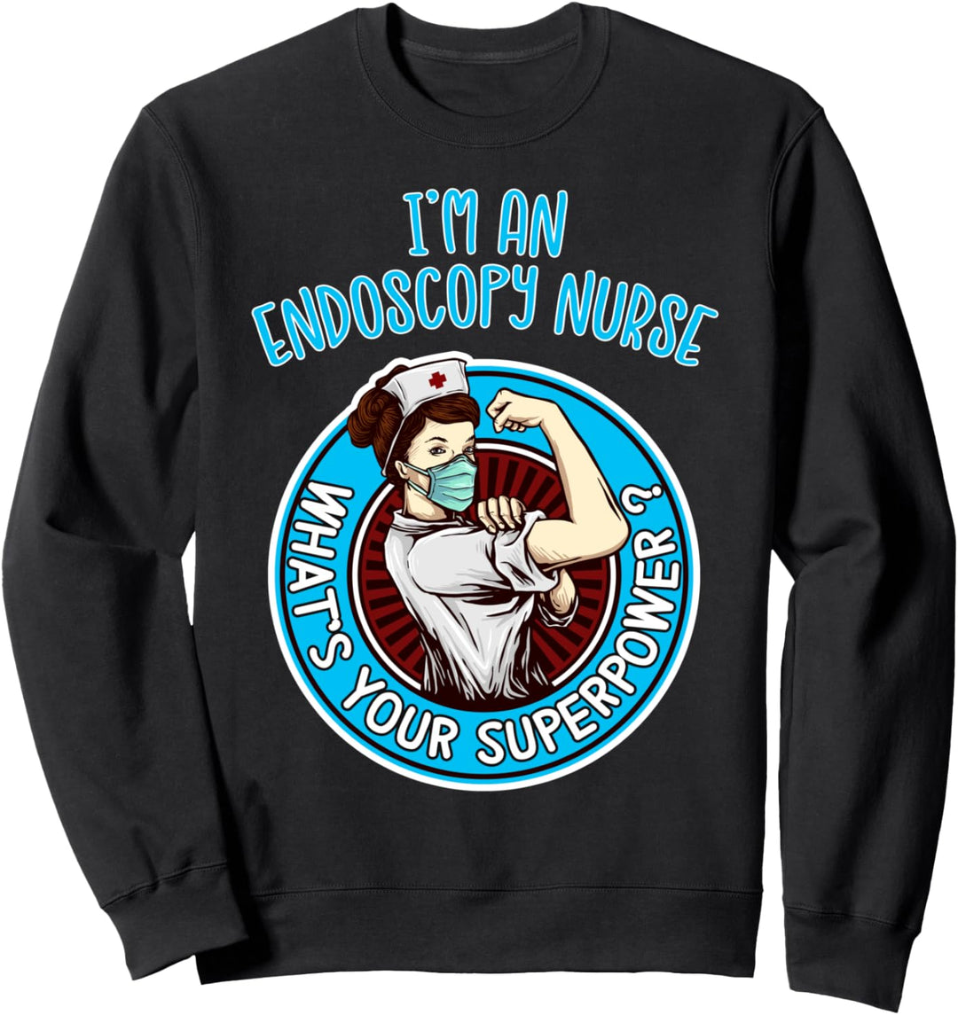 Endoskopie Krankenschwester Shirt für Frauen Sweatshirt