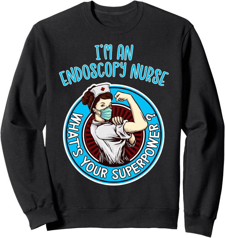 Endoskopie Krankenschwester Shirt für Frauen Sweatshirt