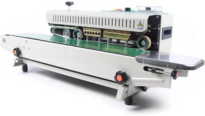 220V Durchlaufsiegelgerät 500W Industrielle Automatische Versiegelungsmaschine Horizontal Kontinuier