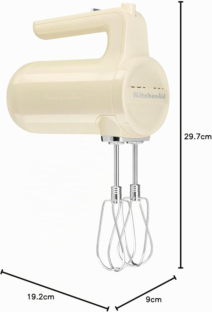 KitchenAid 5KHMB732EAC Color Elektrische Creme ohne Kabel 7 Geschwindigkeiten