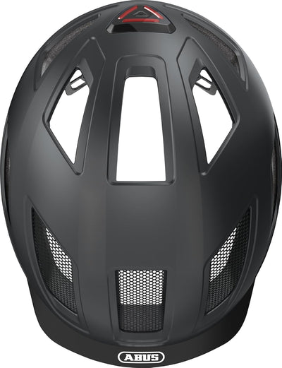 ABUS Stadthelm Hyban 2.0 - Fahrradhelm mit Rücklicht, ABS-Hartschale, guter Passform - für Damen und