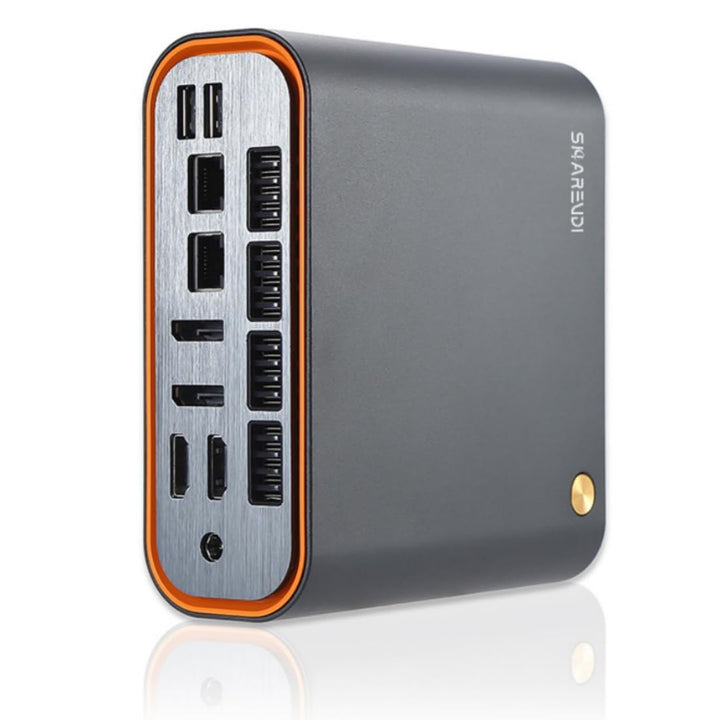 Mini PC, Intel 12th Gen CPU Core 1215U bis zu 4.40GHz 16GB DDR5 512GB M.2 SSD, 8K Vier Display Mini