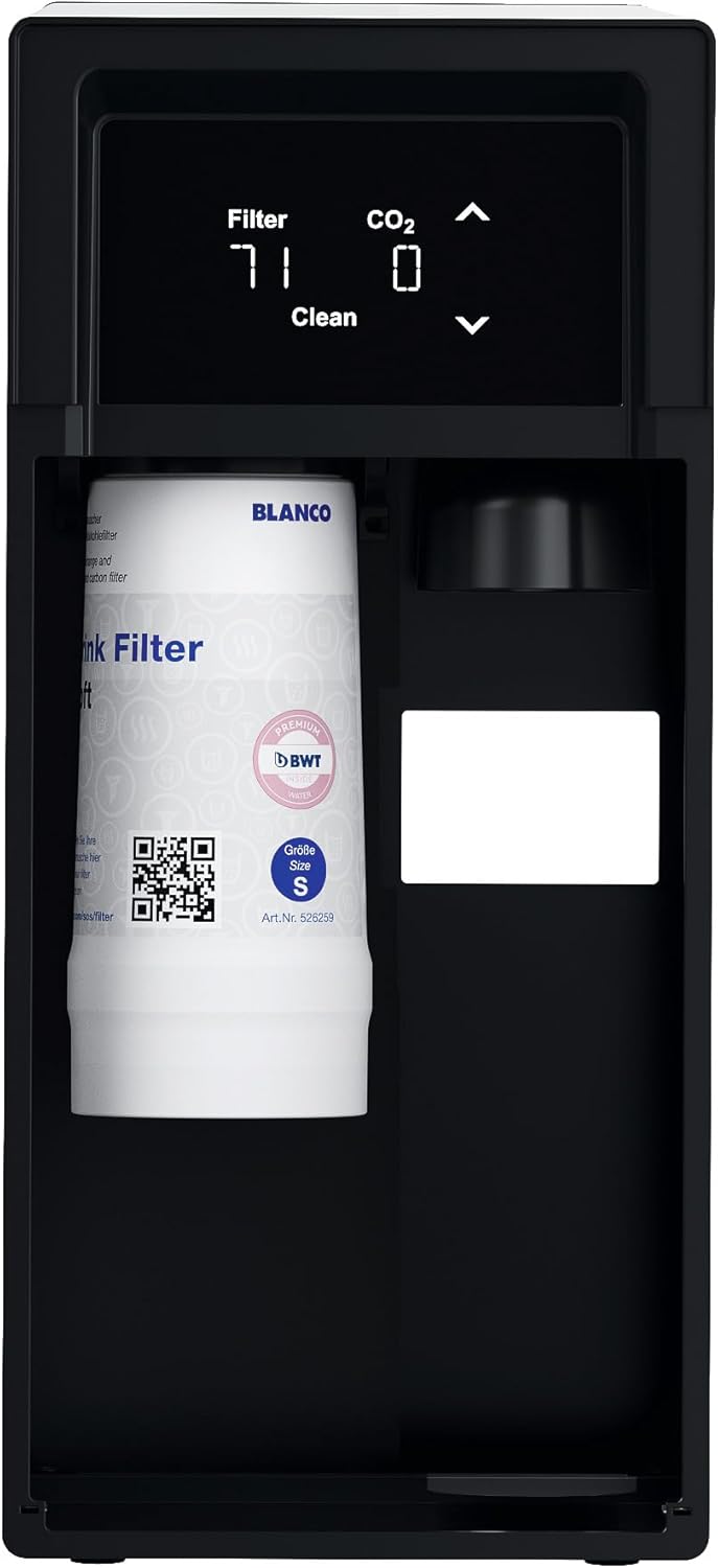 BLANCO Drink Filter Soft S | Weniger Kalk. Mehr Geschmack | Passend zu: Drink.soda & CHOICE.all | An