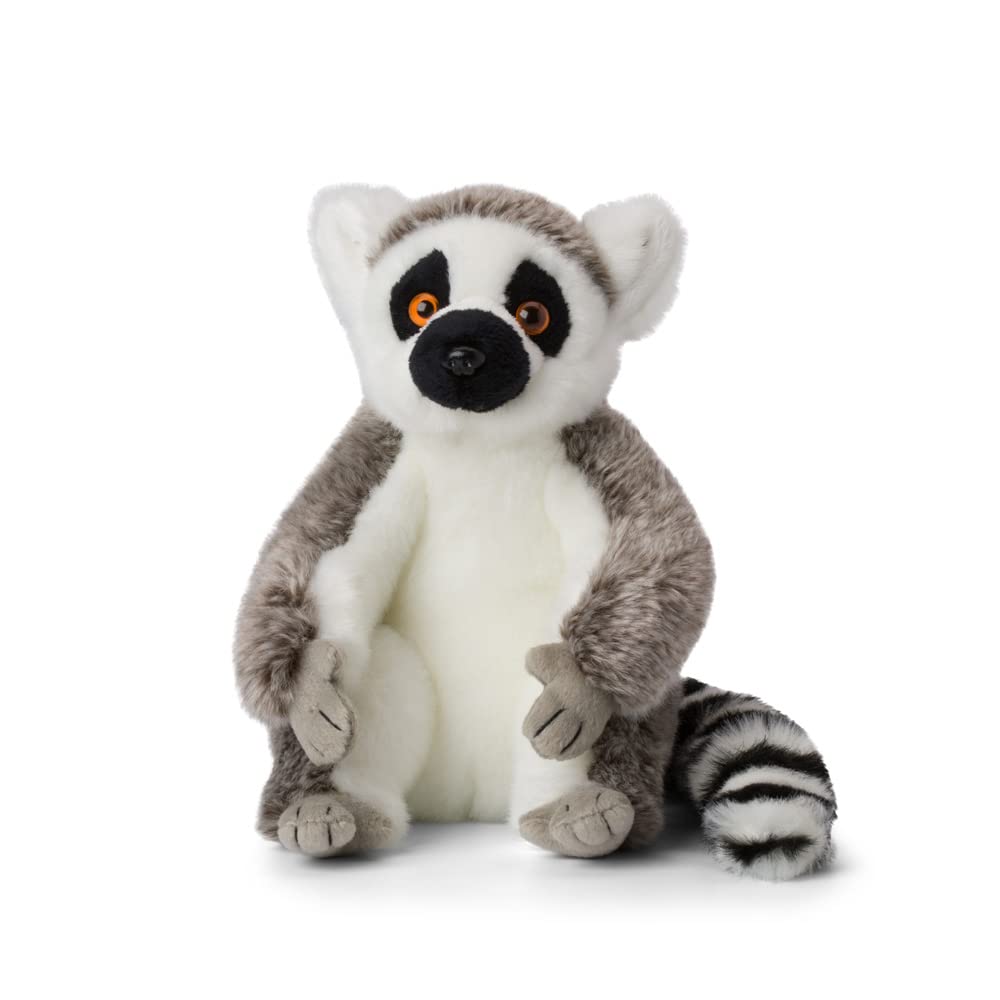 WWF Plüschtier Lemur (23cm), besonders Flauschige und lebensechte Plüschtierkollektion des WWF, hohe