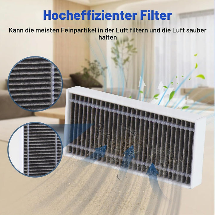 VIEWALL T80S Omni Zubehör für Ecovacs Deebot X9 Pro Omni/X11 Pro Omni/T80S Omni Staubsauger,1 Hauptb