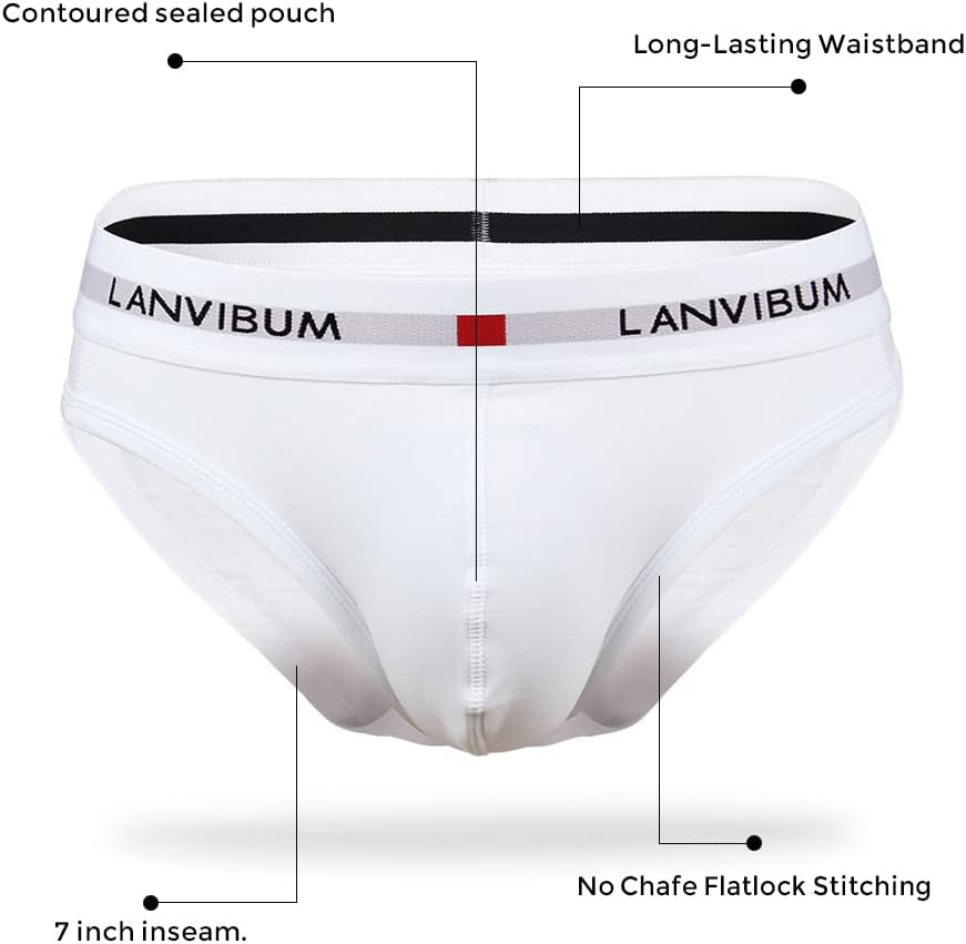 PHOLEEY Herren Slips Baumwolle Unterwäsche männer niedrige Taille atmungsaktive Unterhosen geeignet