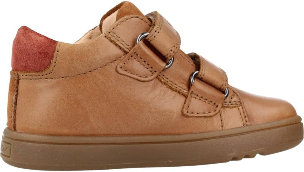 Geox Baby-Jungen B Biglia Boy D Erste Schritte 18 EU Cognac, 18 EU Cognac