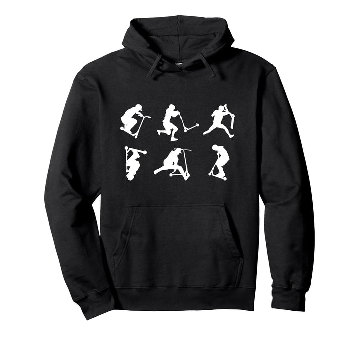 Cooles Tretroller Jungs Scooter Grafik Pullover Hoodie
