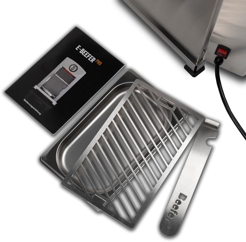 E-Beefer PRO Elektro-Oberhitzegrill, 800°C, 5 Minuten Aufheizzeit, GS-geprüft, für Innen- und Aussen