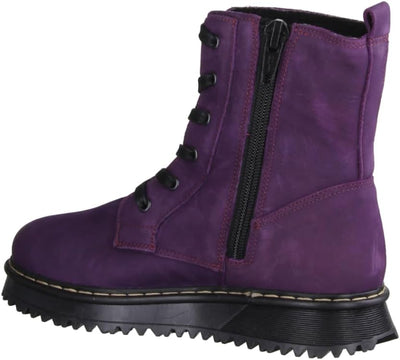 Däumling Mädchen Rudi Stiefelette 31 EU Country Aubergine, 31 EU Country Aubergine
