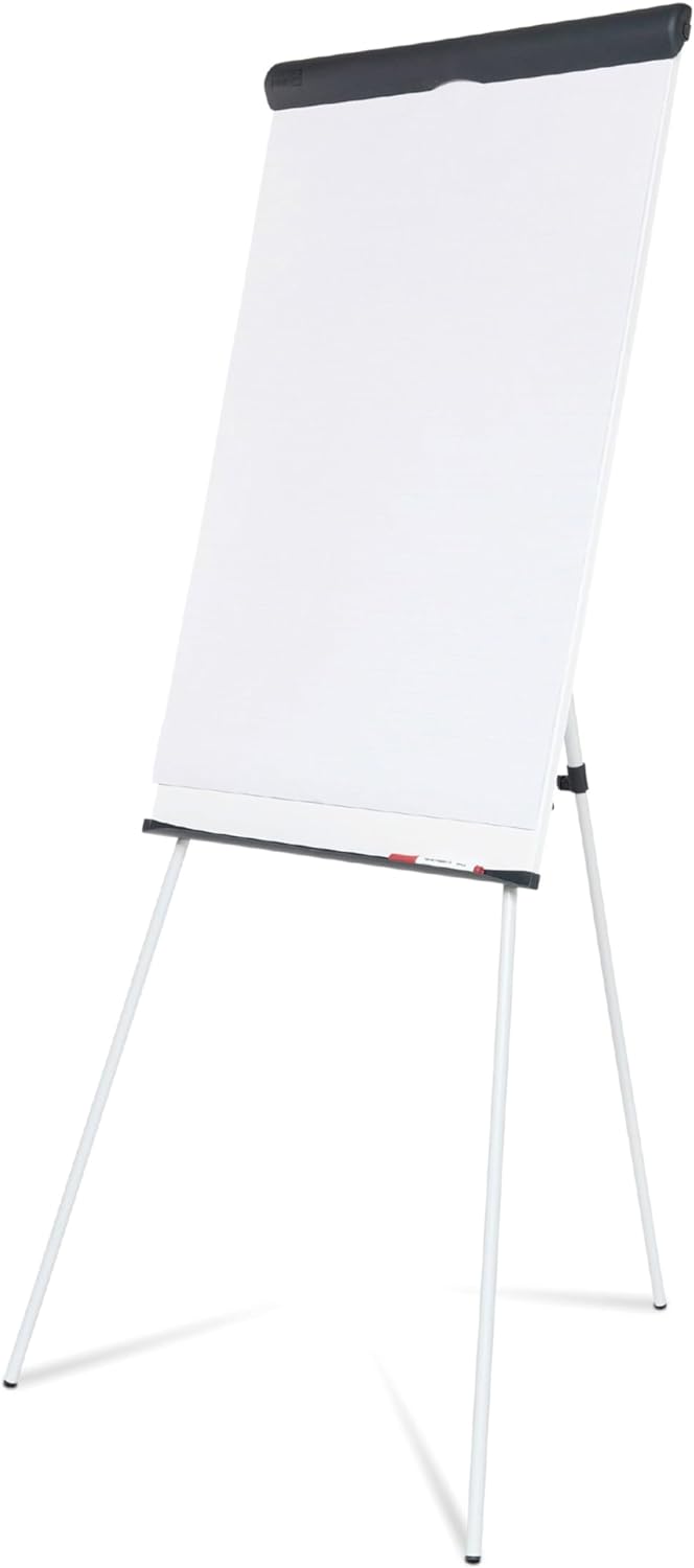 MAUL Flipchart MAULstandard 66x97cm | Magnettafel mit Dreibein Gestell | Magnetisch und höhenverstel