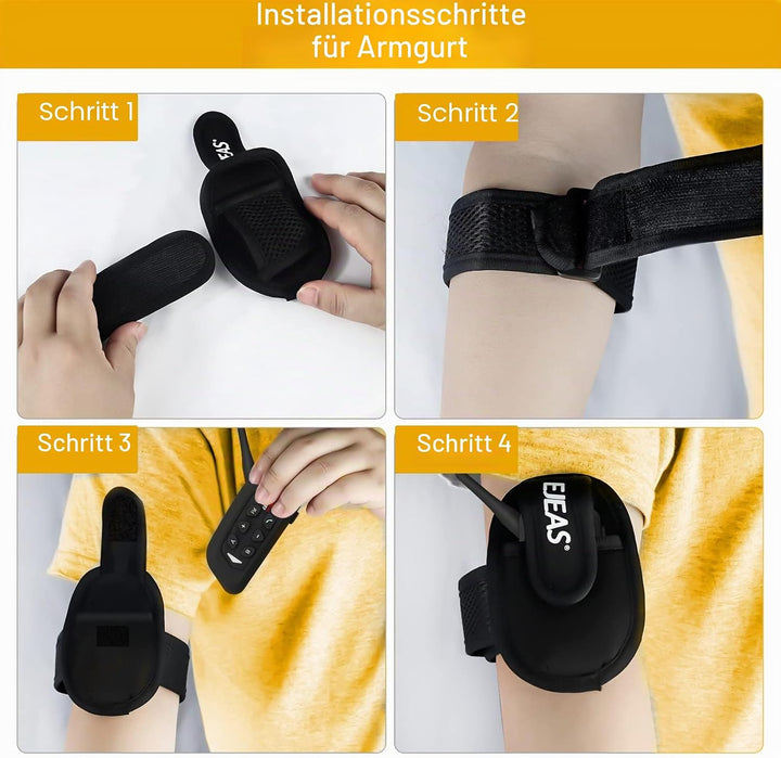 EJEAS V4C Bluetooth Interphone,Nur für Schiedsrichter，1500m Ultra Lange Gegensprechanlage, die für 4