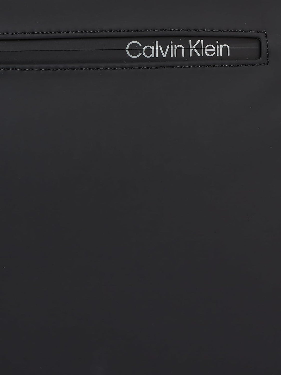 Calvin Klein Herren Gummierte, schlanke Laptoptasche Computertasche, Ck Schwarz