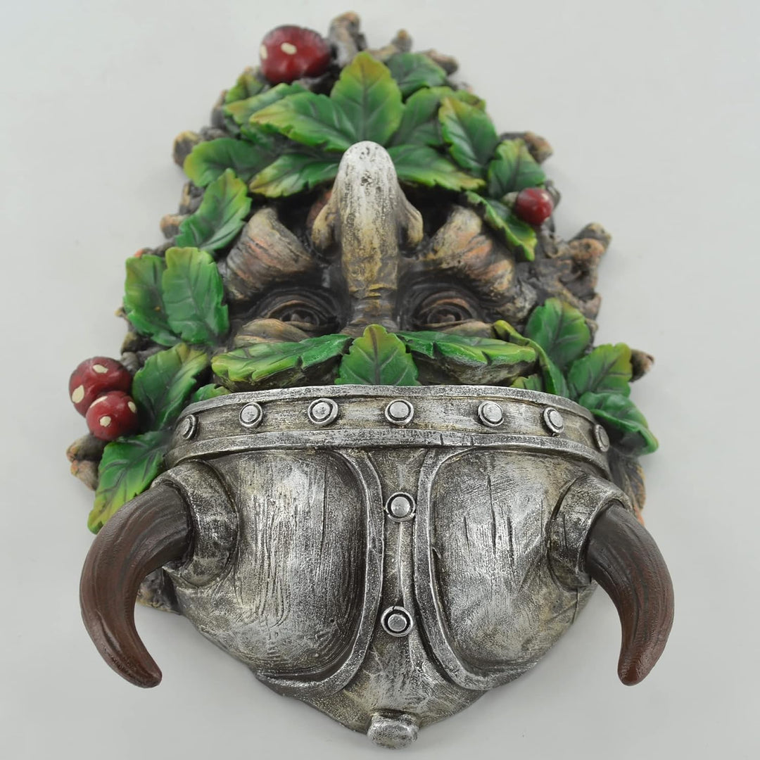 Enorki Tree Ent Face Schild für Garten und Haus, Wicca, keltischer heidnischer magischer Greenman