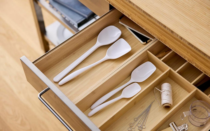 Rosti Classic Kochlöffel Set 4-Teilig, Hochwertiges Küchenhelfer Set mit 3 Kochlöffel & 1 Backlöffel