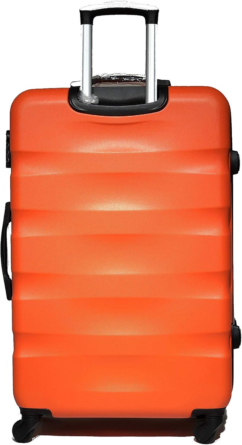 Kabine/Mittelgrosser Koffer mit oder ohne Vanity, französische Marke, Orange (5806), Moyen & Vanity