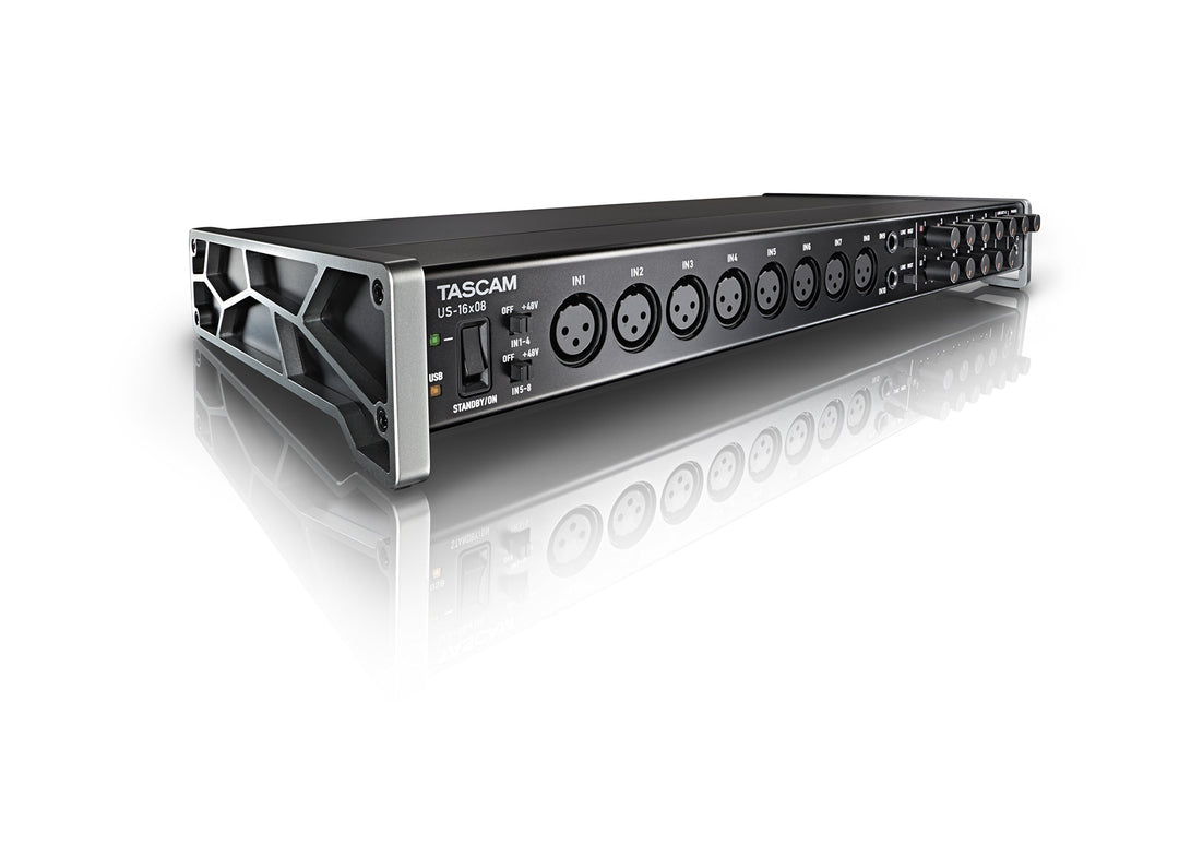 Tascam US-16x08 – USB-Audio-/MIDI-Interface (16 Eingänge / 8 Ausgänge) US-16x08 US-16x08 Single, US-
