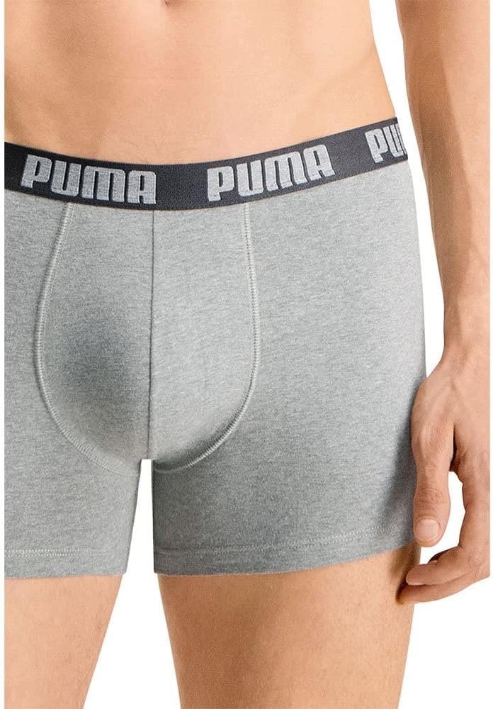 PUMA Herren Boxershorts (3er Pack) M Grey Combo, M Grey Combo