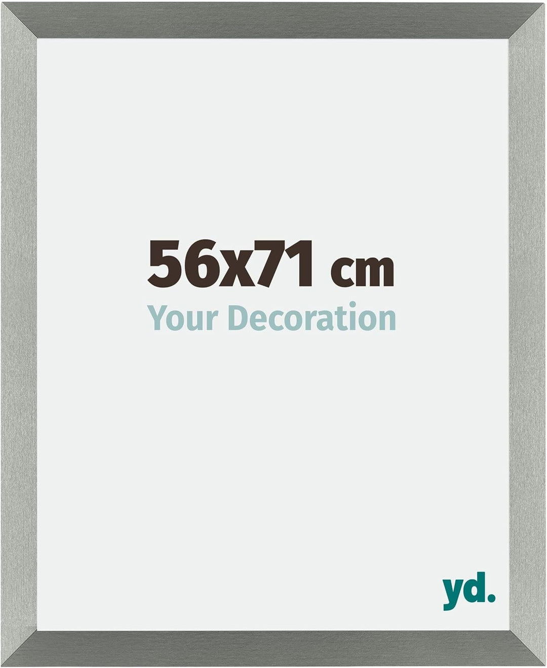 yd. Your Decoration - Bilderrahmen 56x71 cm - Bilderrahmen aus MDF mit Acrylglas - Antireflex - Ausg