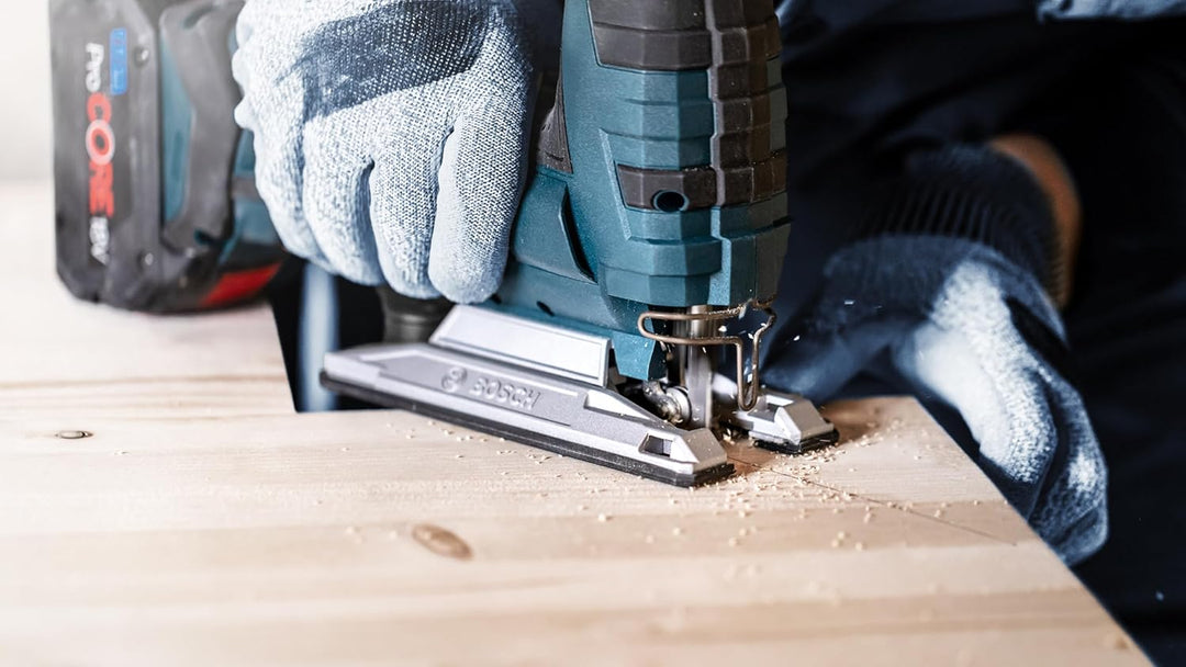 Bosch Professional 25x Stichsägeblatt Expert ‘Wood 2-Side Clean’ T 308 B (für Sperrholz, Massivholz-