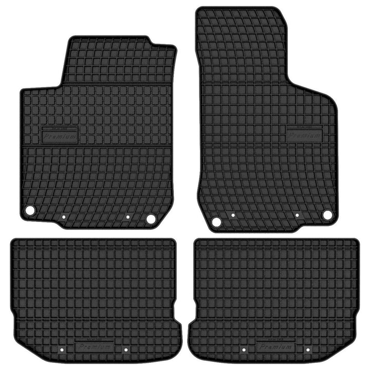 AGCPdirect 1403 Gummi Matten Fussmatten Set für Volkswagen Golf 4 1997-2004