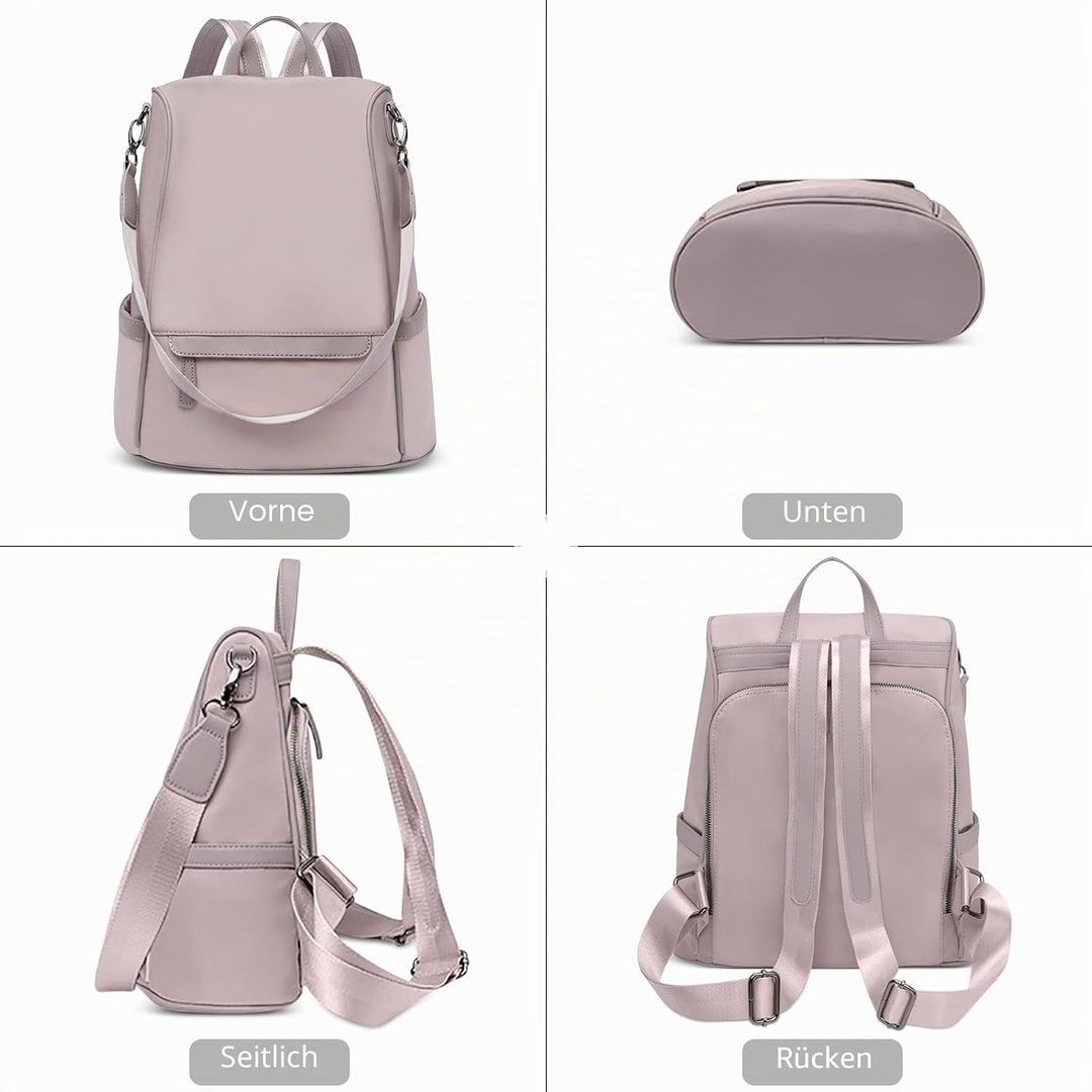DORRISO Damen Rucksack Anti-Diebstahl Tagesrucksäcke Leicht Schulranzen Reise Rucksäcke Schulter Tas