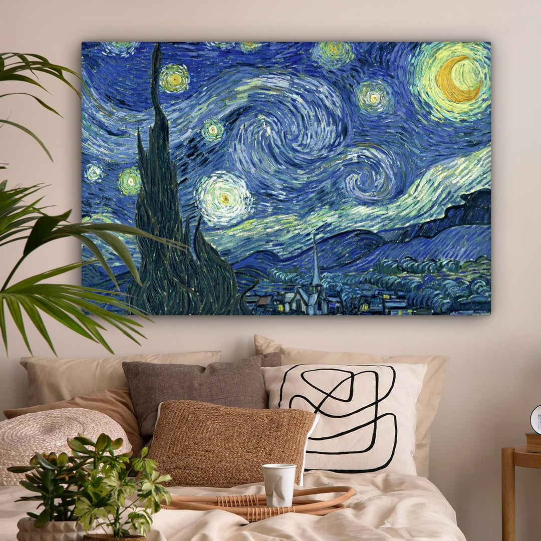 MuchoWow© Leinwandbild Gross 120x80 cm XXL Dekoration Wohnzimmer Bilder Aufhängen Wall Decoration Li