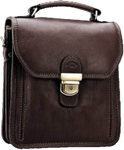 Katana K 31019 Tasche aus Rindsleder Schokoladenbraun, Schokoladenbraun