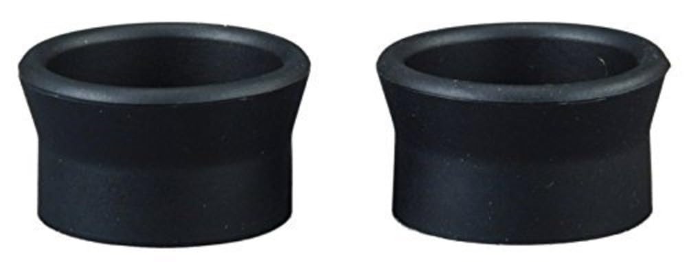 AmScope AER232 Kleines Paar Gummi Augenmuscheln für Mikroskope, 2 mm Durchmesser