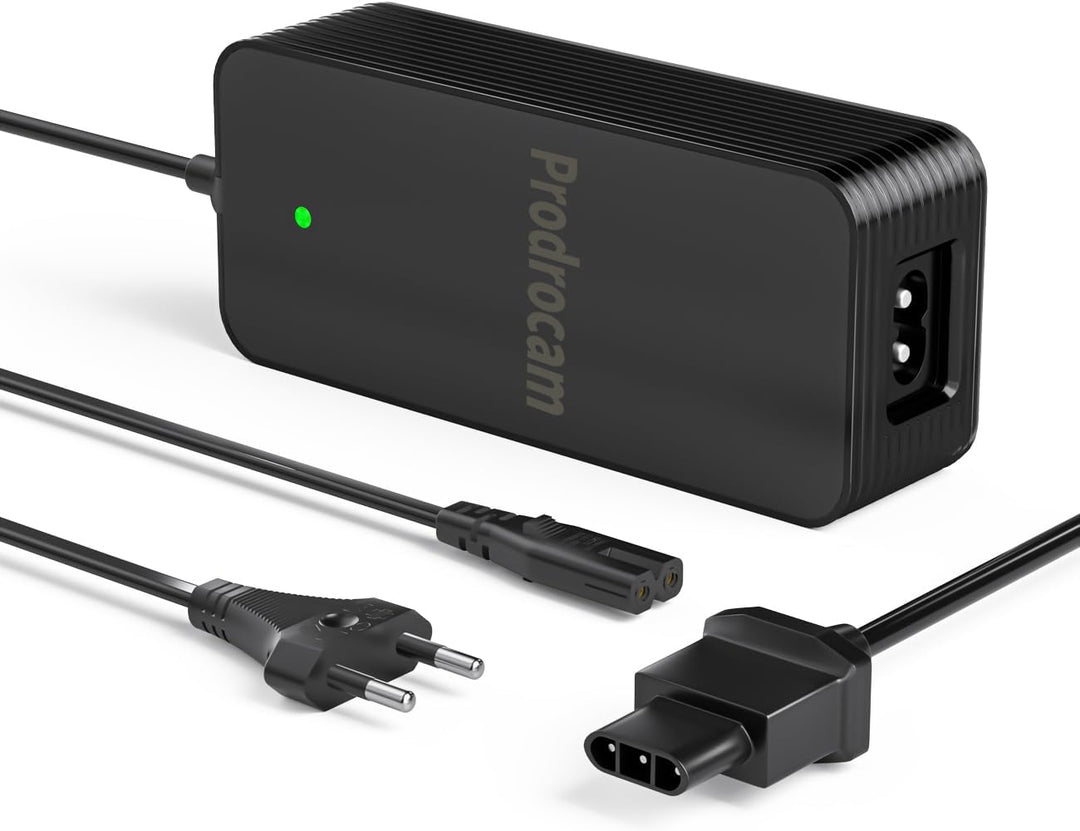 Prodrocam 53,5V 2A Ladegerät für NIU KQi3, 46,8V Akku Ladegerät für NIU KQi3 Pro / KQi3 Max / KQi3 S