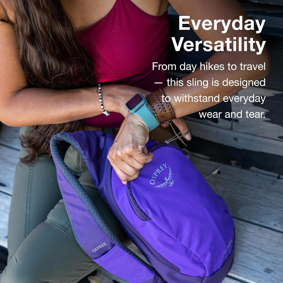 Osprey Daylite Unisex Sling Bag Blue Spikemoss/Alkaline O/S - Fassungsvermögen 6L, Blue Spikemoss/Al