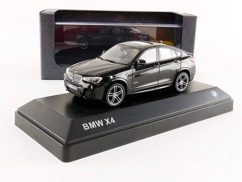 BMW X4, metallic-schwarz, 2015, Modellauto, Fertigmodell, BMW Group 1:43