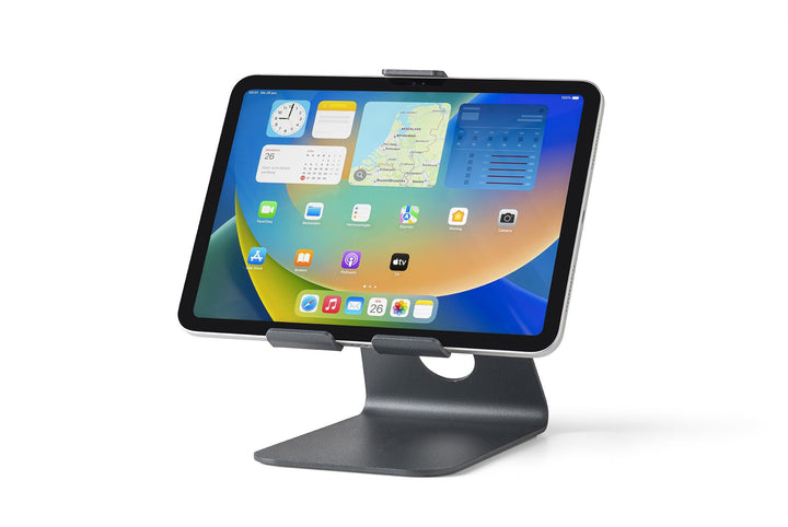 Tabdoq sehr solide und universelle Tablet Tischhalterung kombinierbar mit Allen Tablets und iPad's v